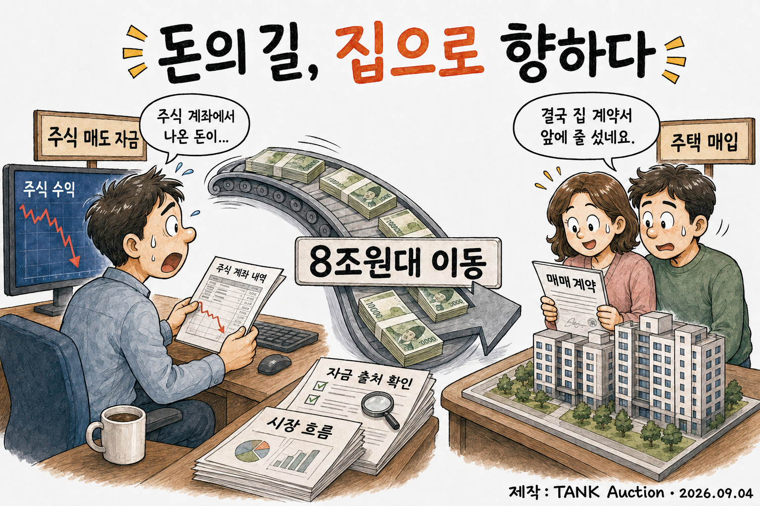 돈의 길, 집으로 향하다