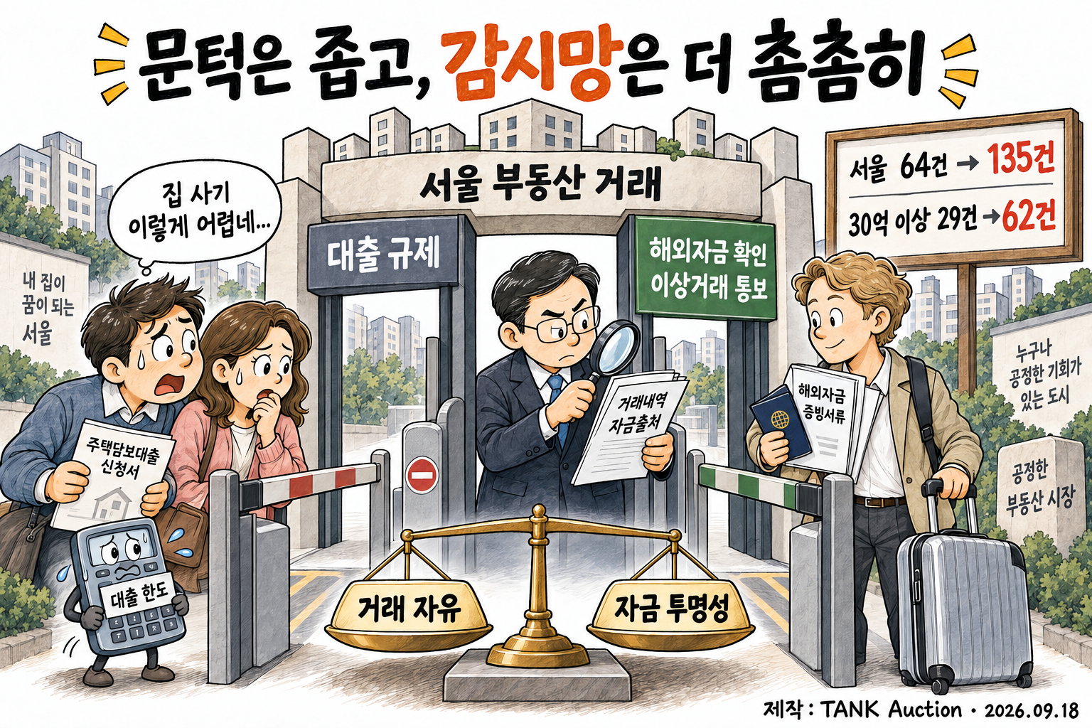 문턱은 좁고, 감시망은 더 촘촘히